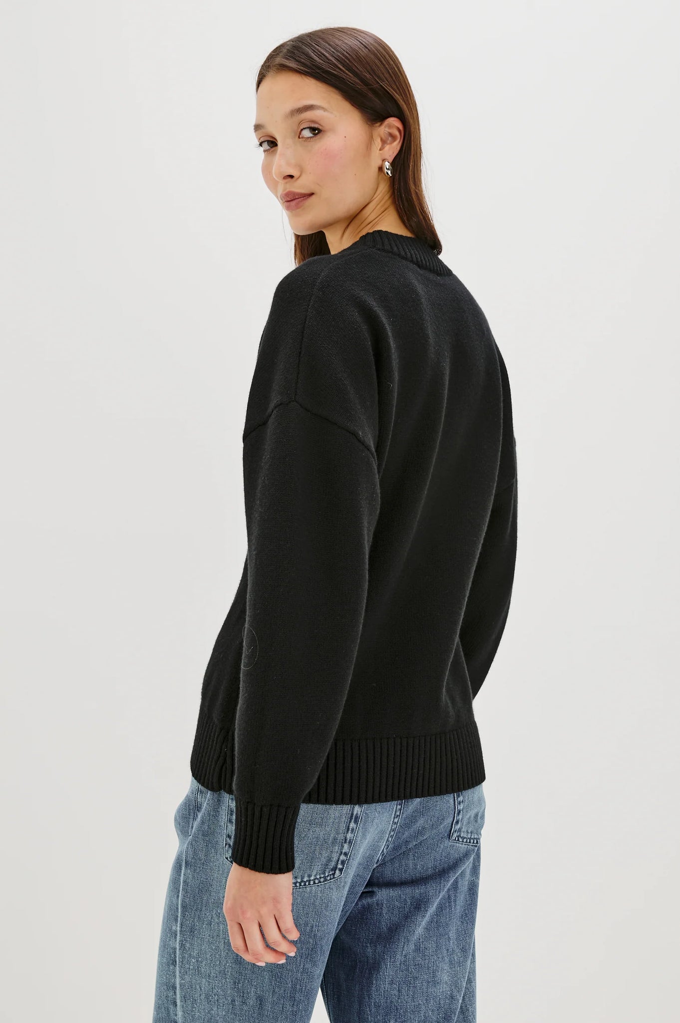 Philippa Cardigan in Black