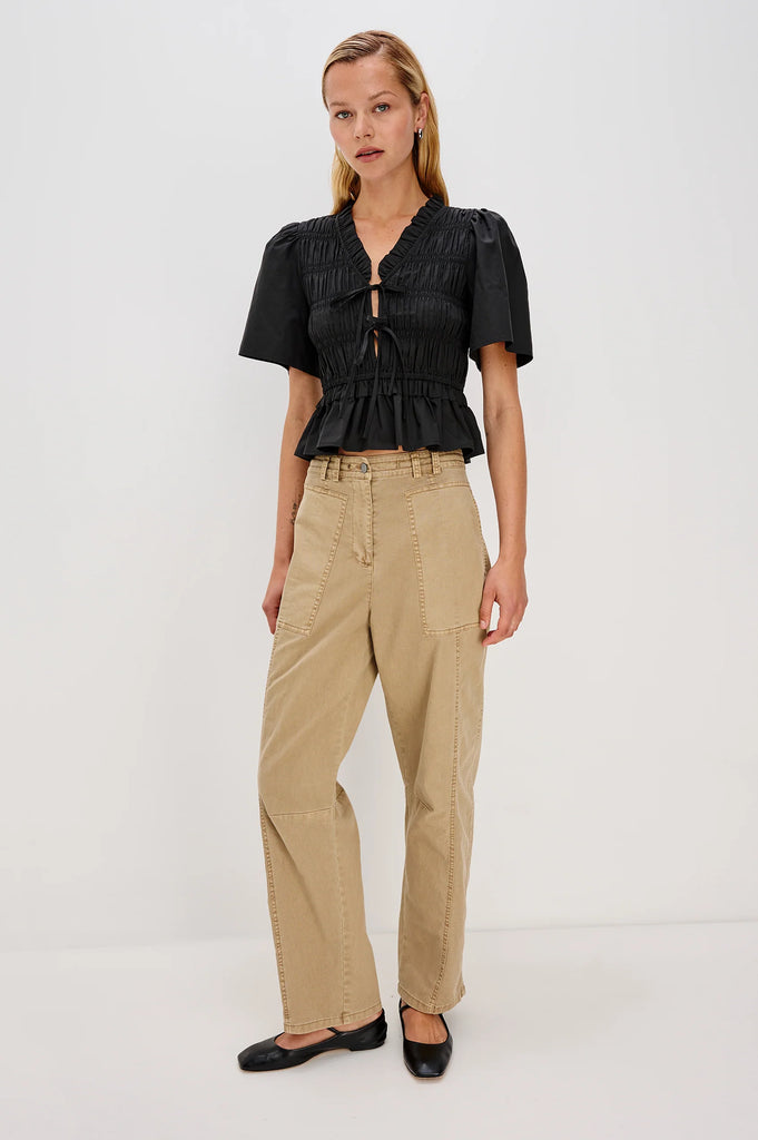 Portia Top in Black
