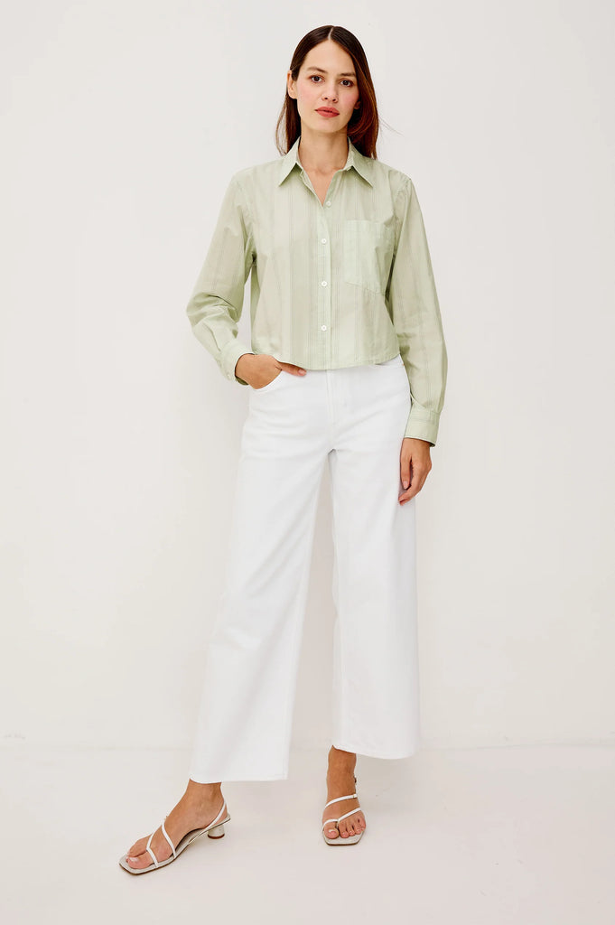 Ramy Shirt in Leon Stripe