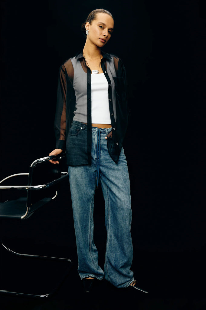 Sofiya Shirt in Black