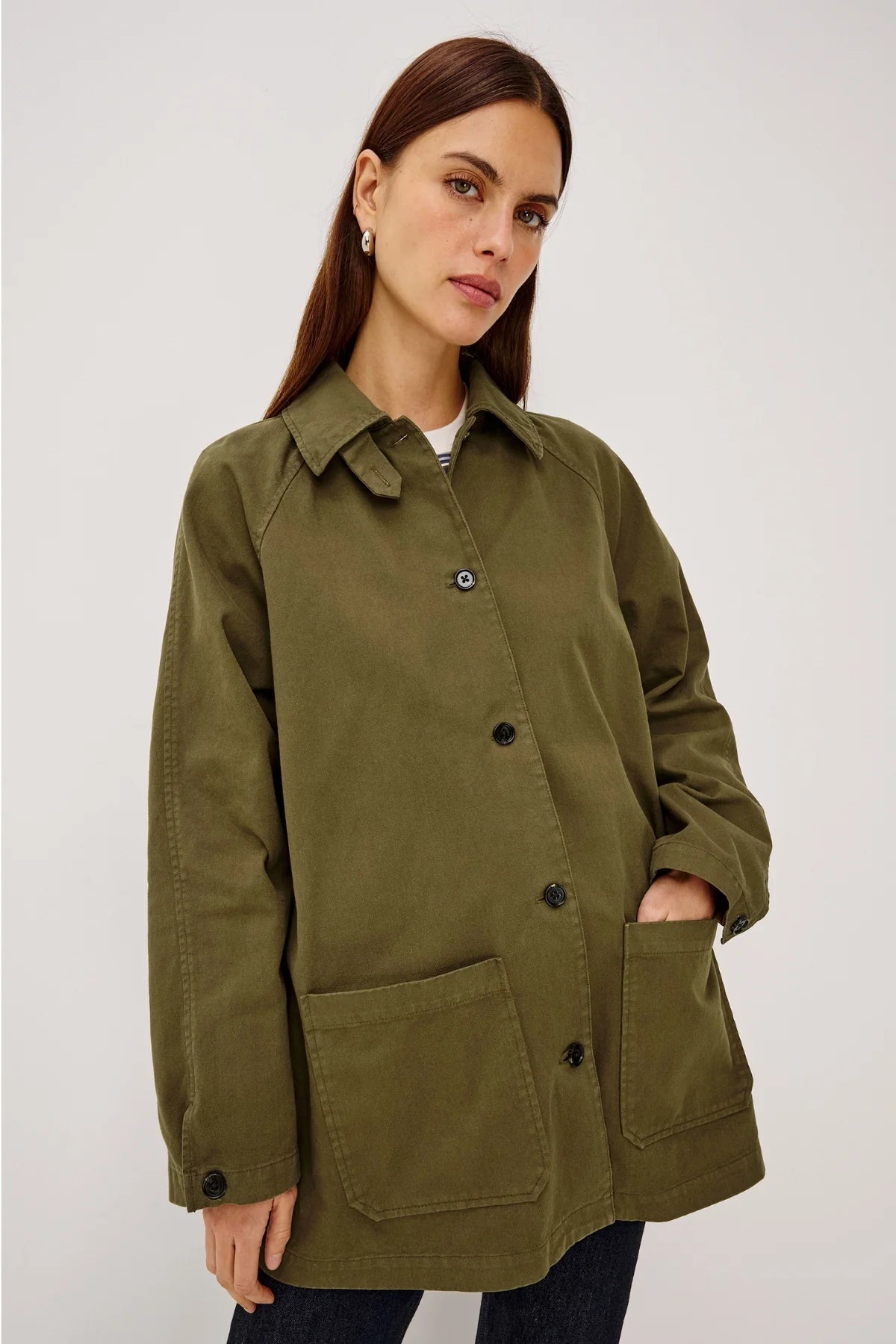 Stafford Jacket in Olive