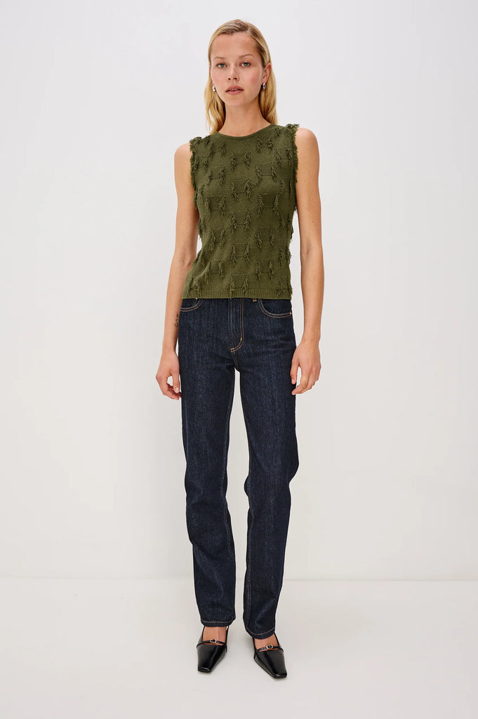 Vidana Top in Olive