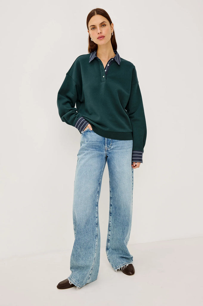 Zavier Sweatshirt in Forest