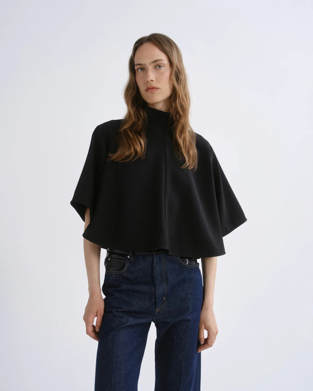 Rom Top in Black