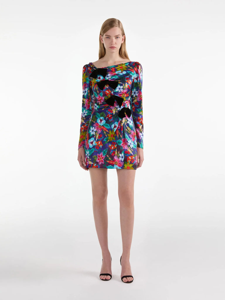 Kelly Mini B Dress in Stellate Black