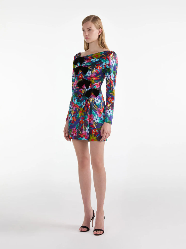 Kelly Mini B Dress in Stellate Black