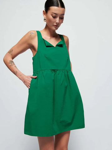 Solie Dress in Verdant Green