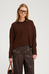 Americano Cashmere Boxy Sweater - l