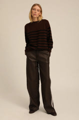 Americano Leather Athletic Pants - l