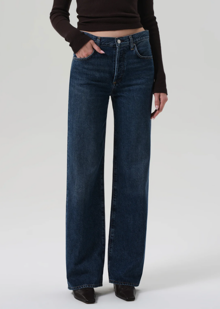 Annina High Rise Wide Leg 33" in Westwood