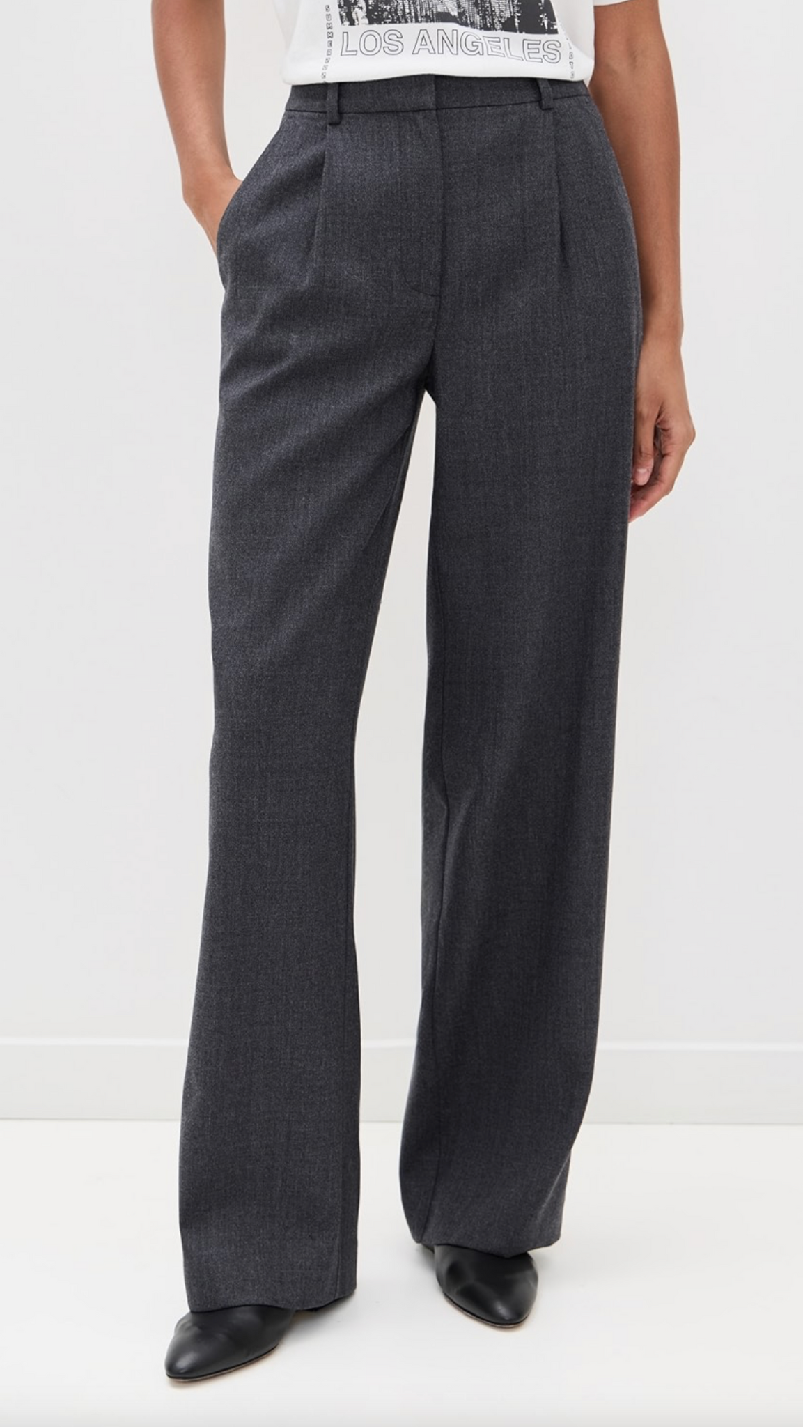 Trent Trouser in Dark Heather Grey