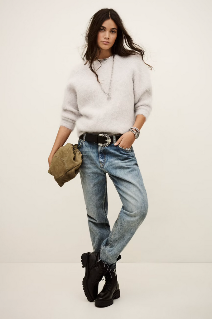 Fill Jumper. Gris Clair