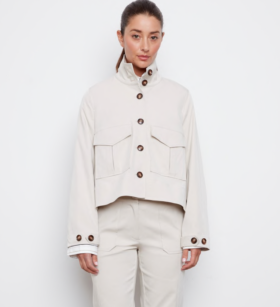 Celine Jacket in Dark Olive