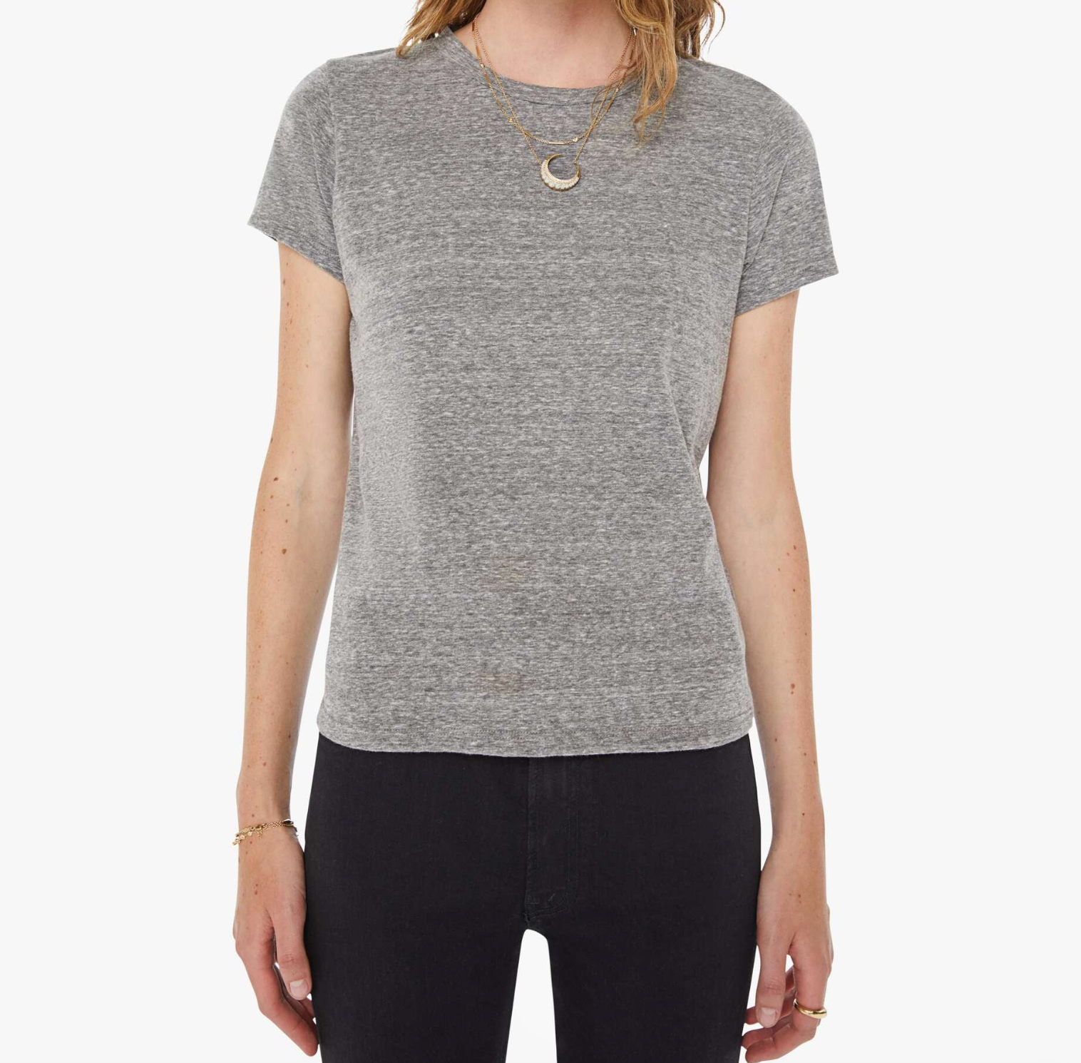 The Lil Goodie Goodie in Heather Grey