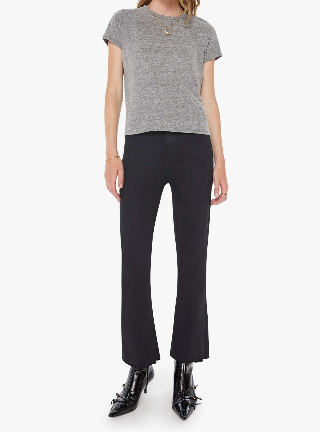 The Lil Goodie Goodie in Heather Grey