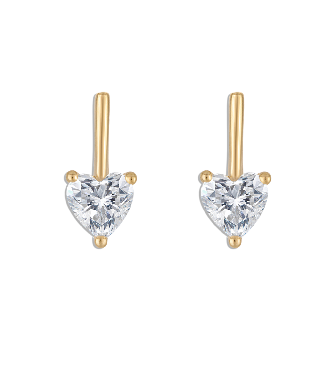 Linea Love Stud in Gold | Medium