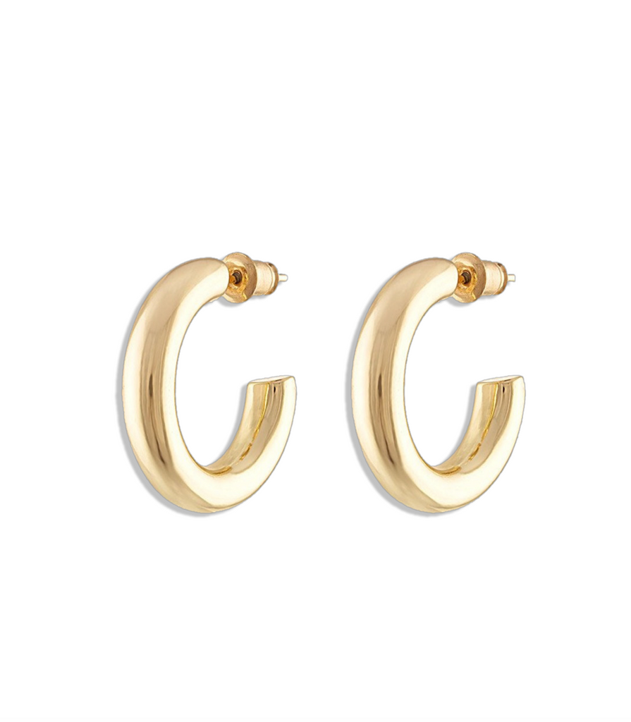 Everyday Hoops in Gold