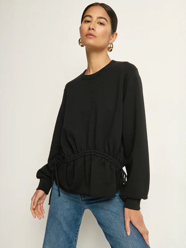 Sissy Sweatshirt in Jet Black