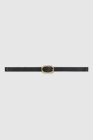 Small Signature Link Belt in Black