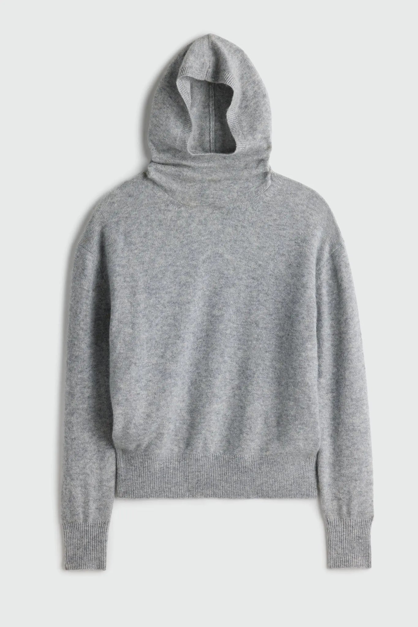 Softest Tissue Snoody Hood in Heather Grey