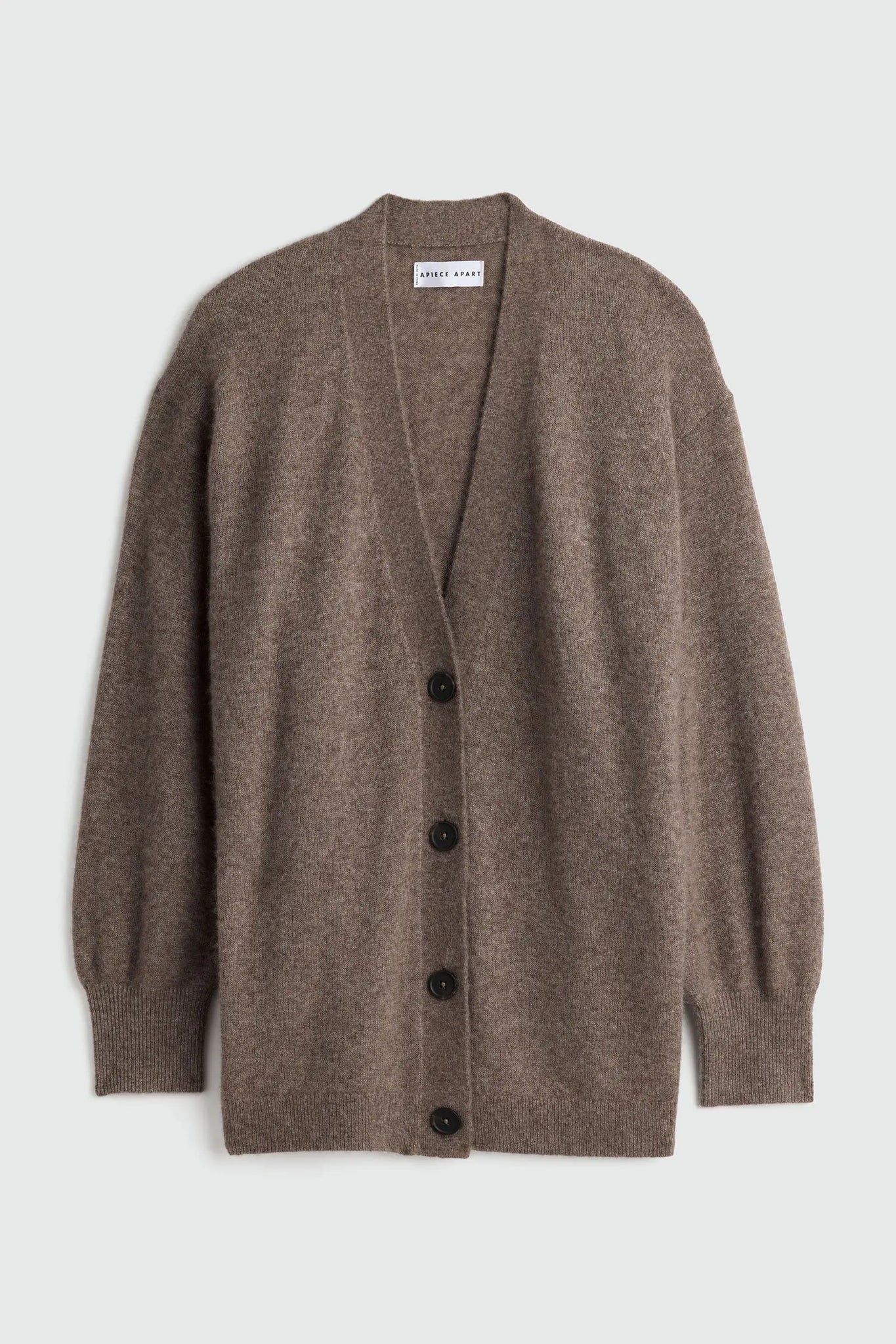 Softest Tissue Weight Cardigan in Hazelnut