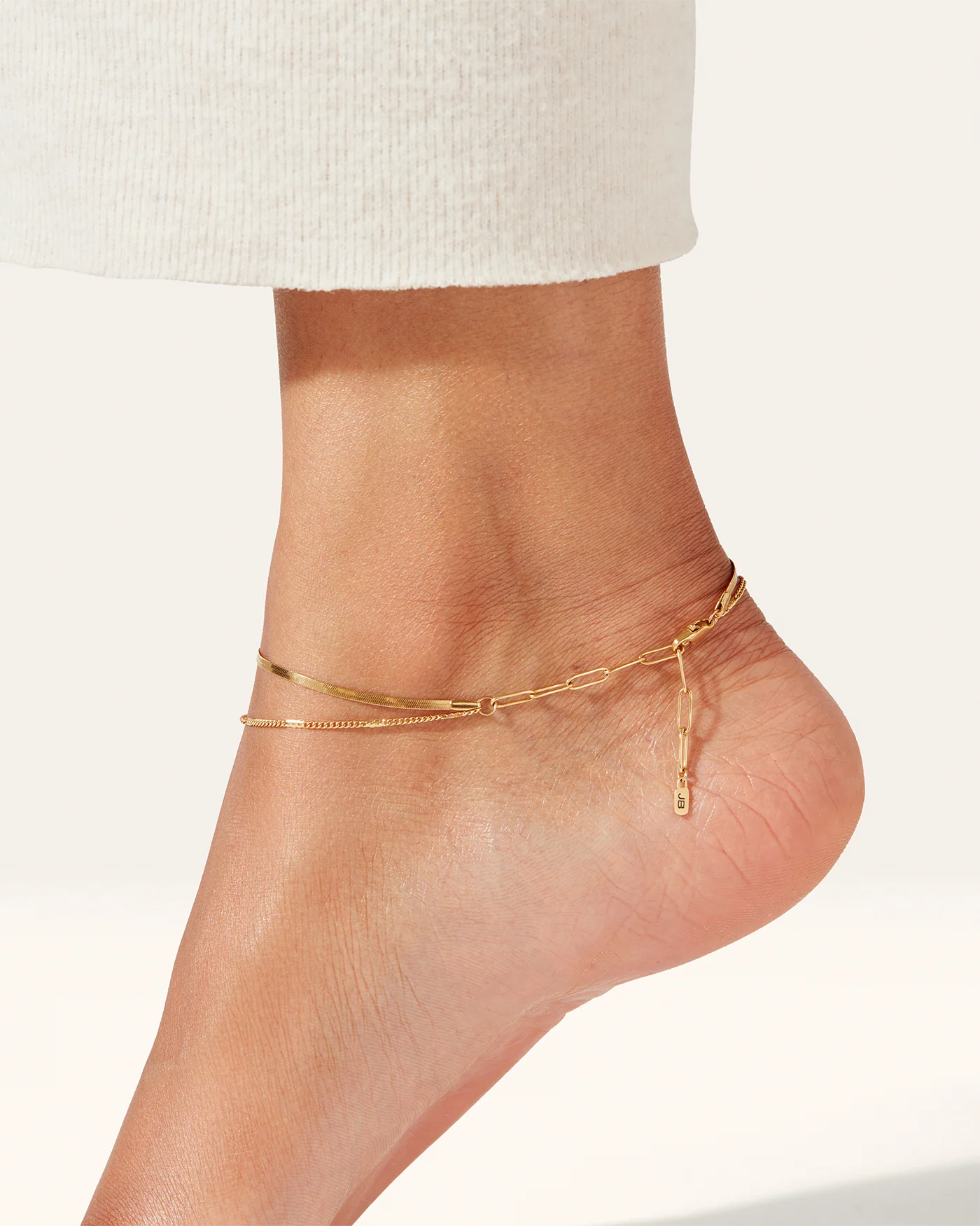 Surfside Anklet in Gold