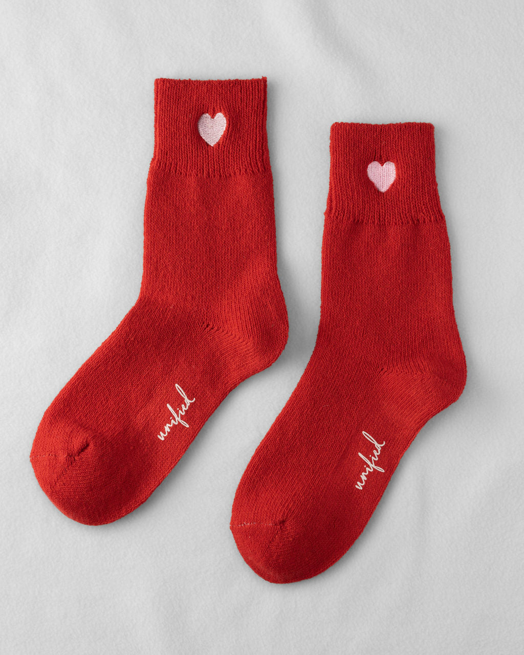 Sweetheart Socks in Cerise