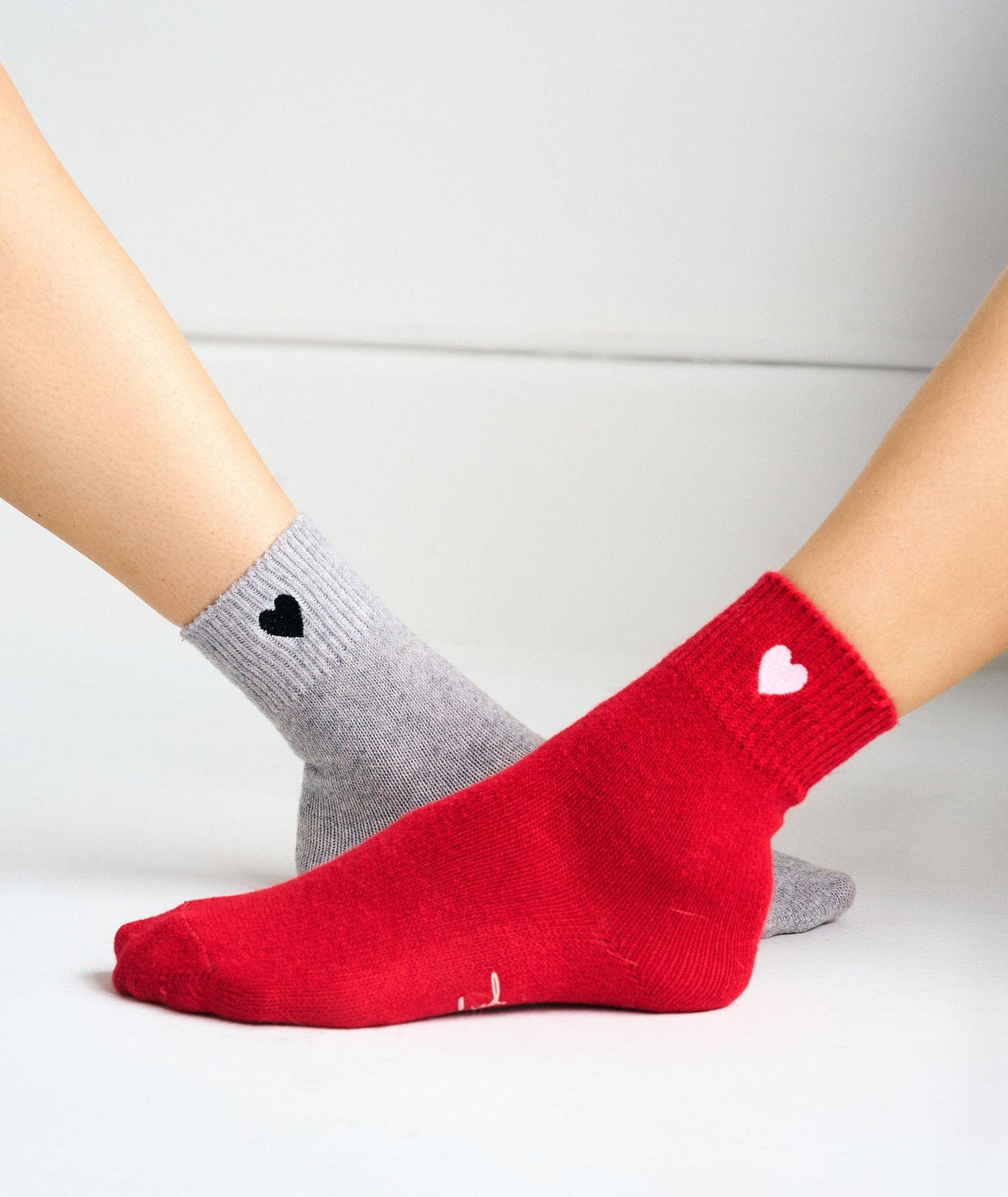 Sweetheart Socks in Earl Grey