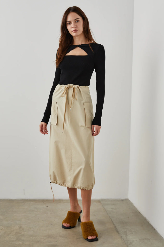 Tatiana Skirt in Tidal Foam