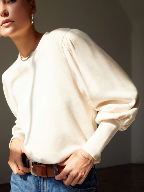 Taylor Sweatshirt in Parchment