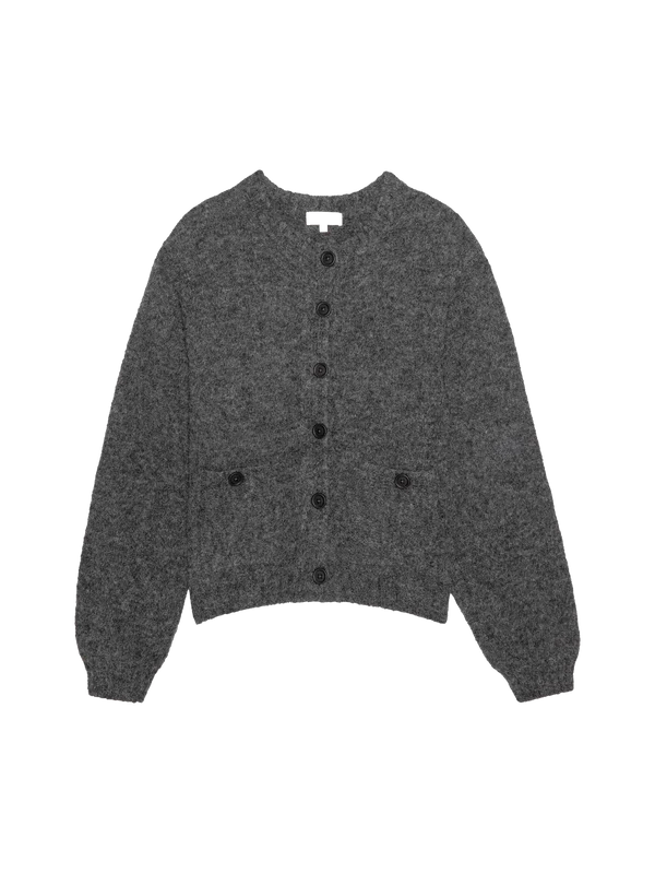 Tessa Cardigan in Heather Charcoal