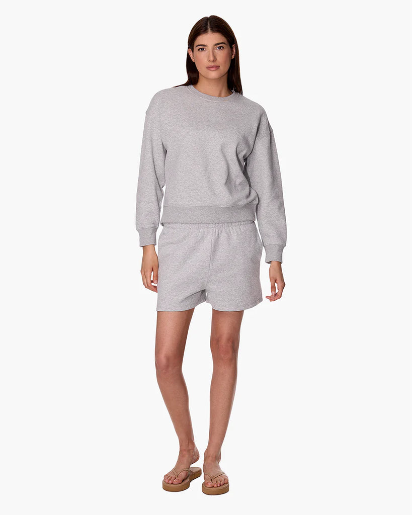 CloudSoft Crew in Heather Grey