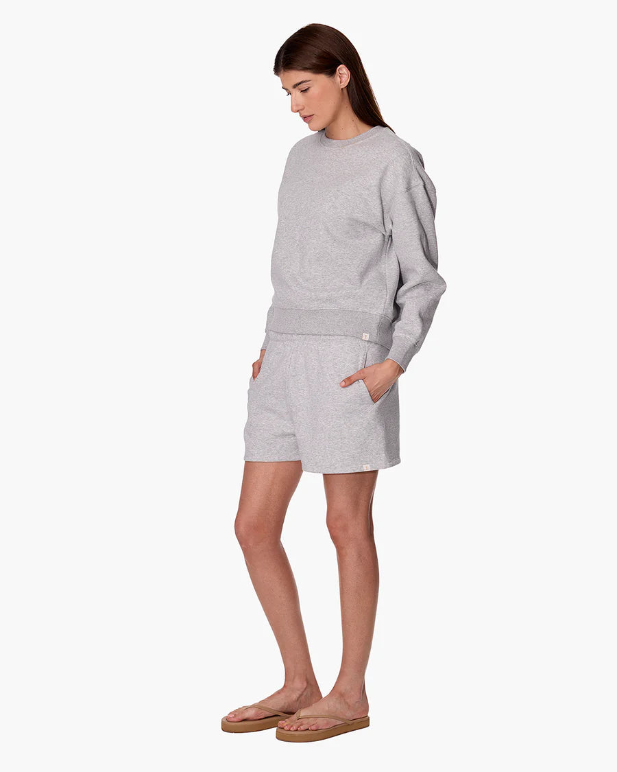 CloudSoft Crew in Heather Grey