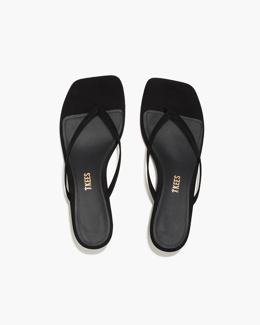 Square Toe Julia Suede in Sable