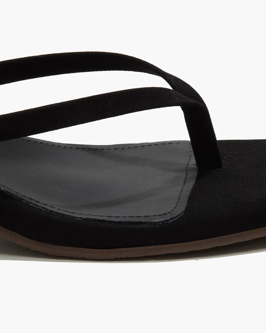 Square Toe Julia Suede in Sable