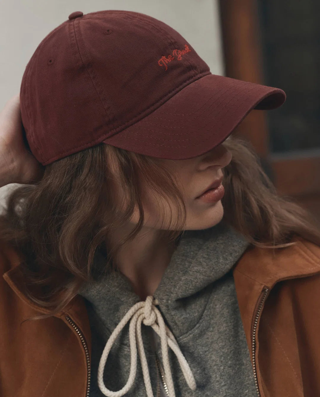 The Baseball Hat. Maroon