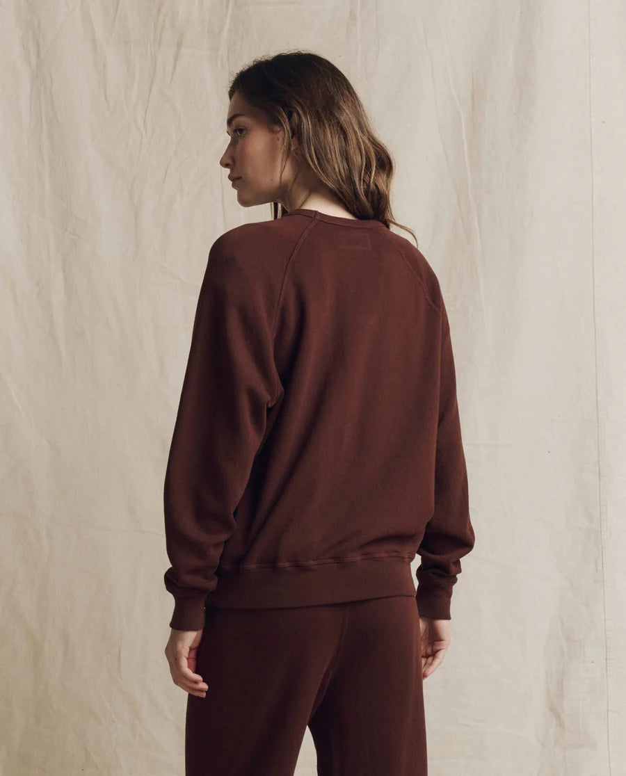 The College Sweatshirt. Driftwood