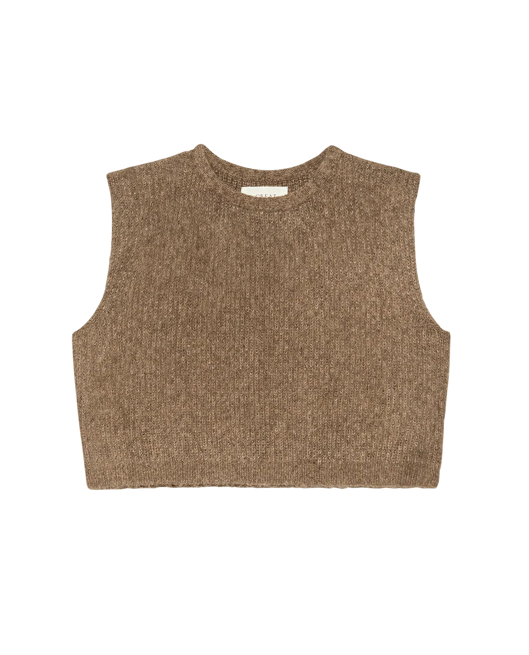 The Brushed Melange Sweater. Doe