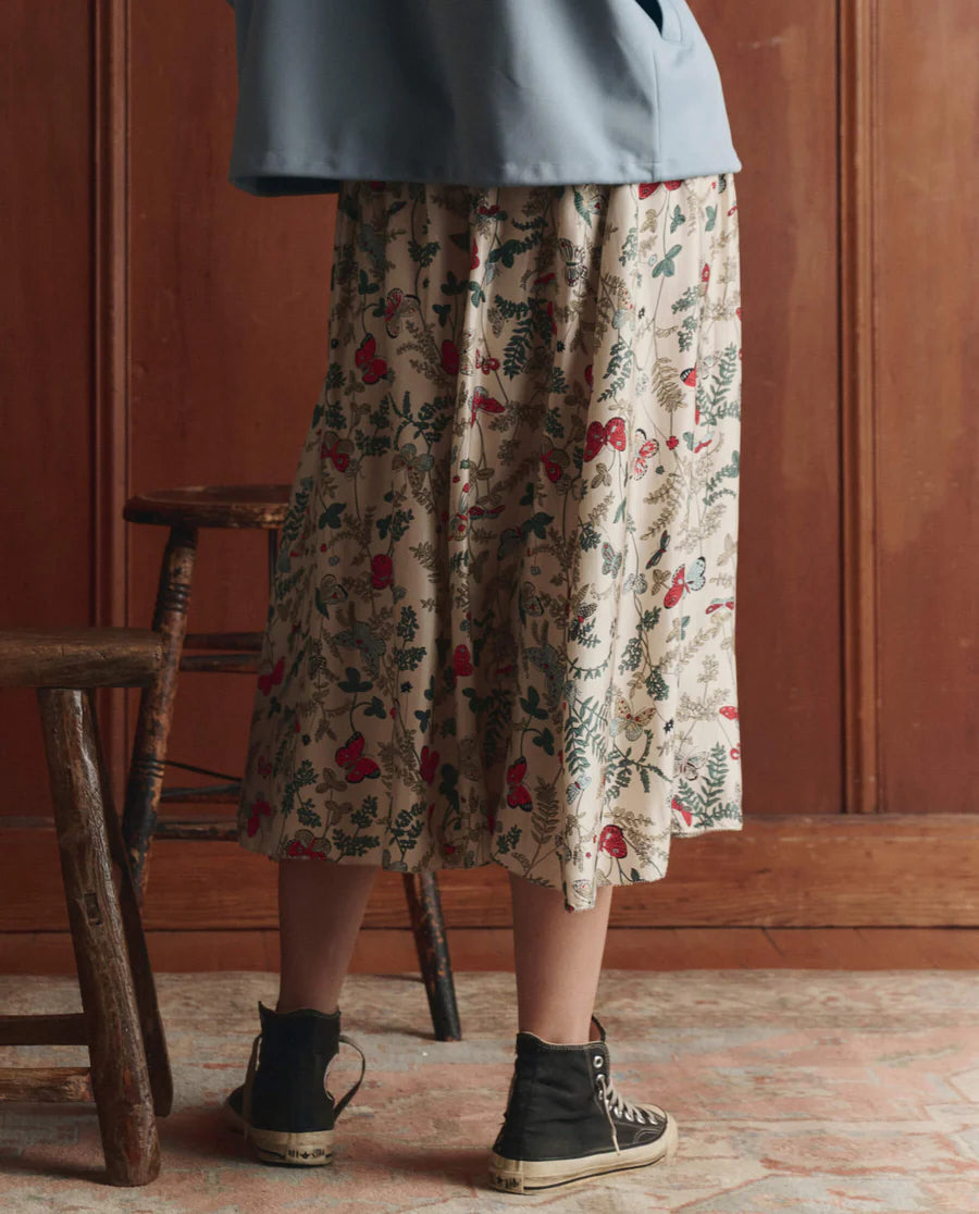 The Canary Skirt. Floating Butterfly