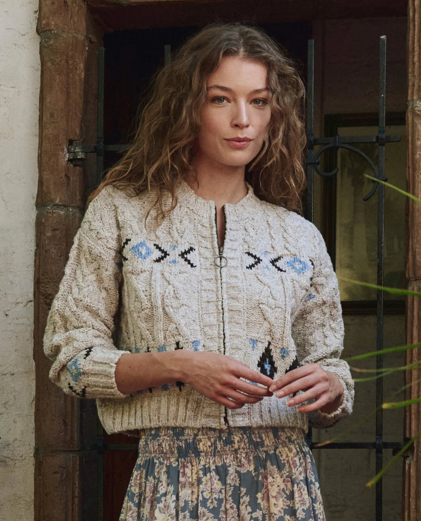 The Cavern Cardigan. Oat