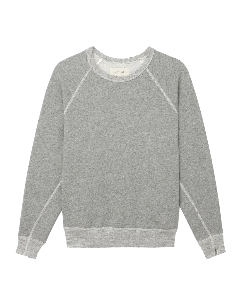 The College Sweatshirt. Varsity Grey