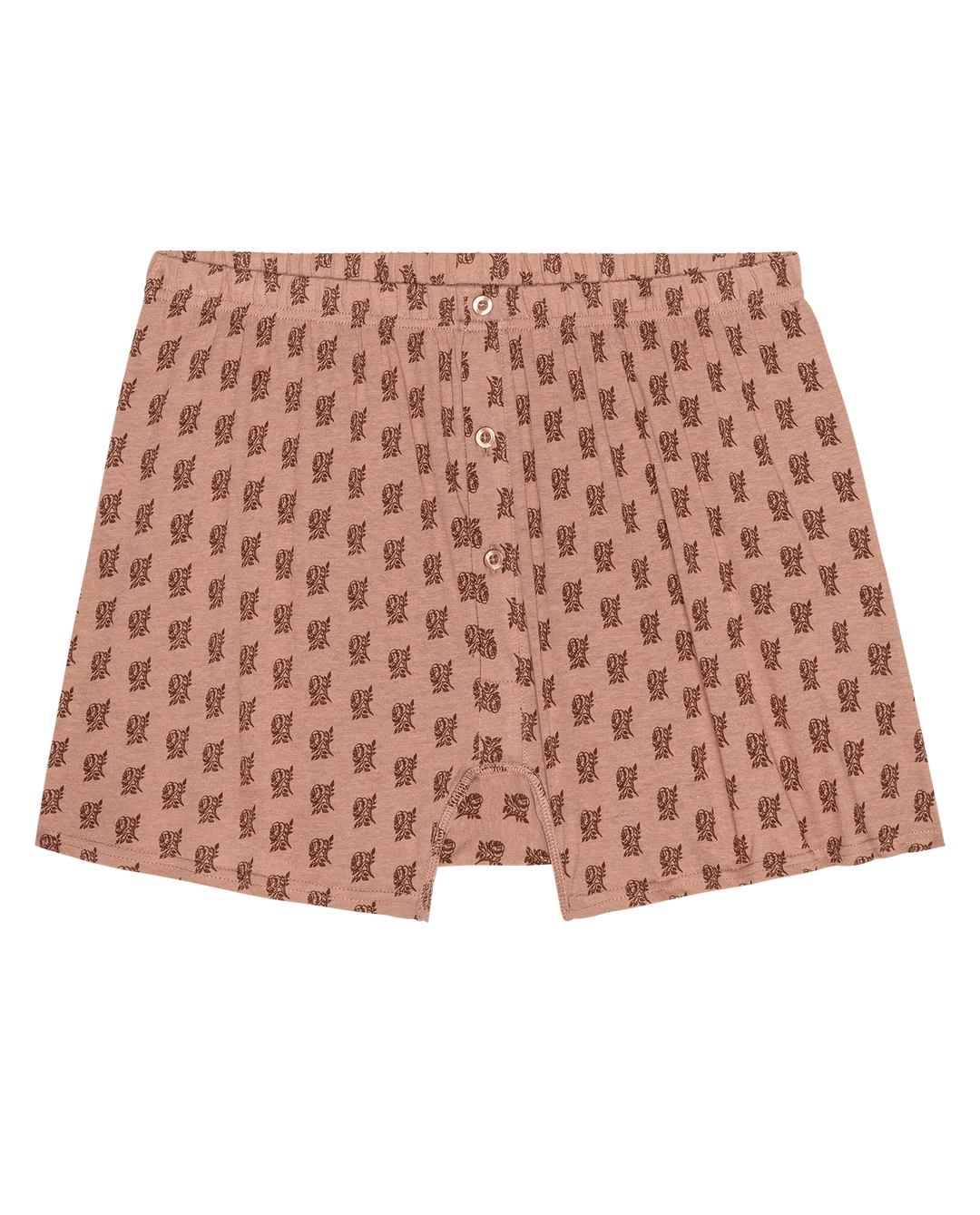 The Jersey Boxer Short. Rose Print