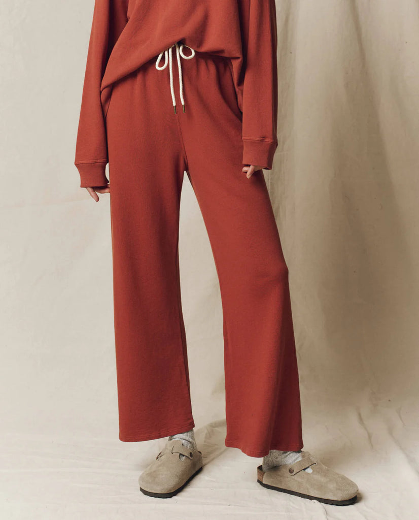 The Lap Sweatpant. Brick