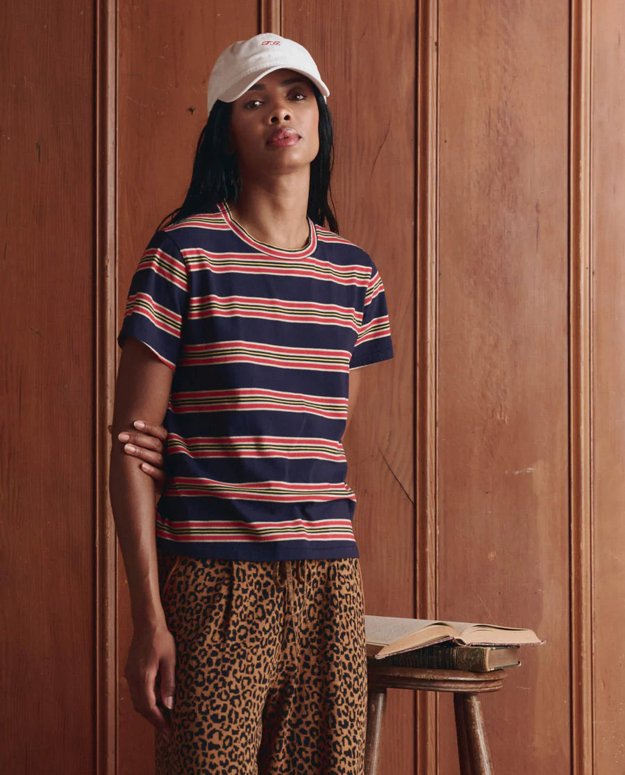 The Little Tee. Scout Stripe