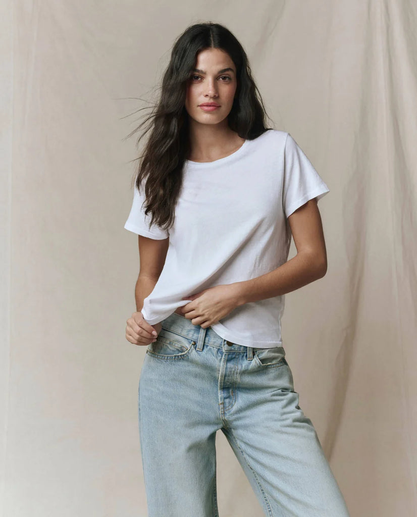 The Little Tee. True White
