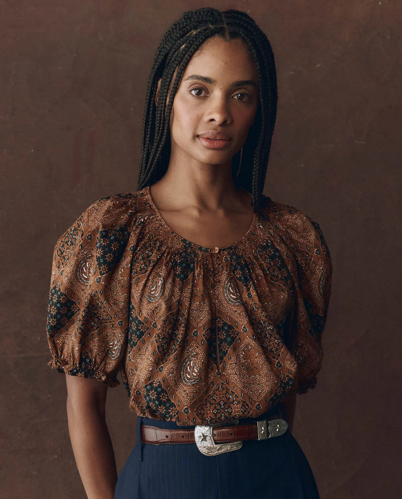 The Moorland Top. Geo Bandana Print