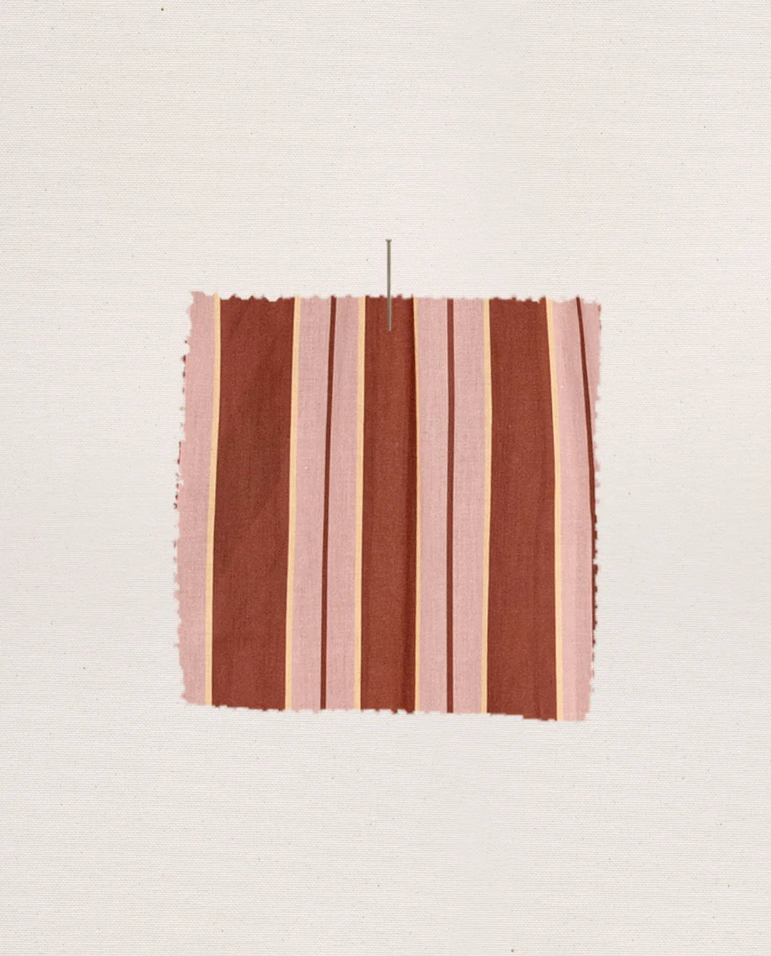 The Pajama Shirt. Ganache Stripe