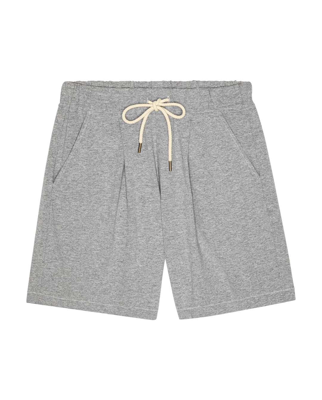 The Relaxed Sport Short. Heather Grey