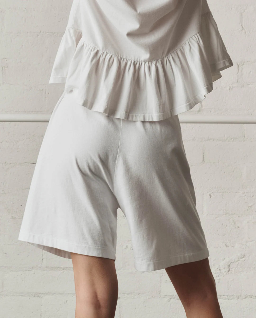 The Relaxed Sport Short. True White