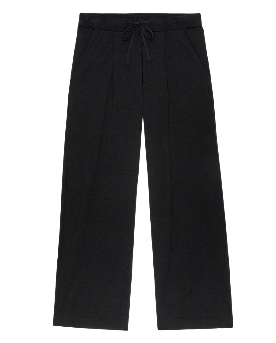 The Relaxed Trouser Pant. Black